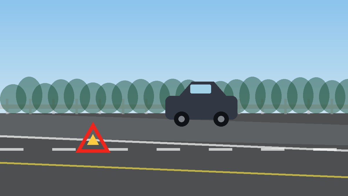 海口道路故障安全等待现场图